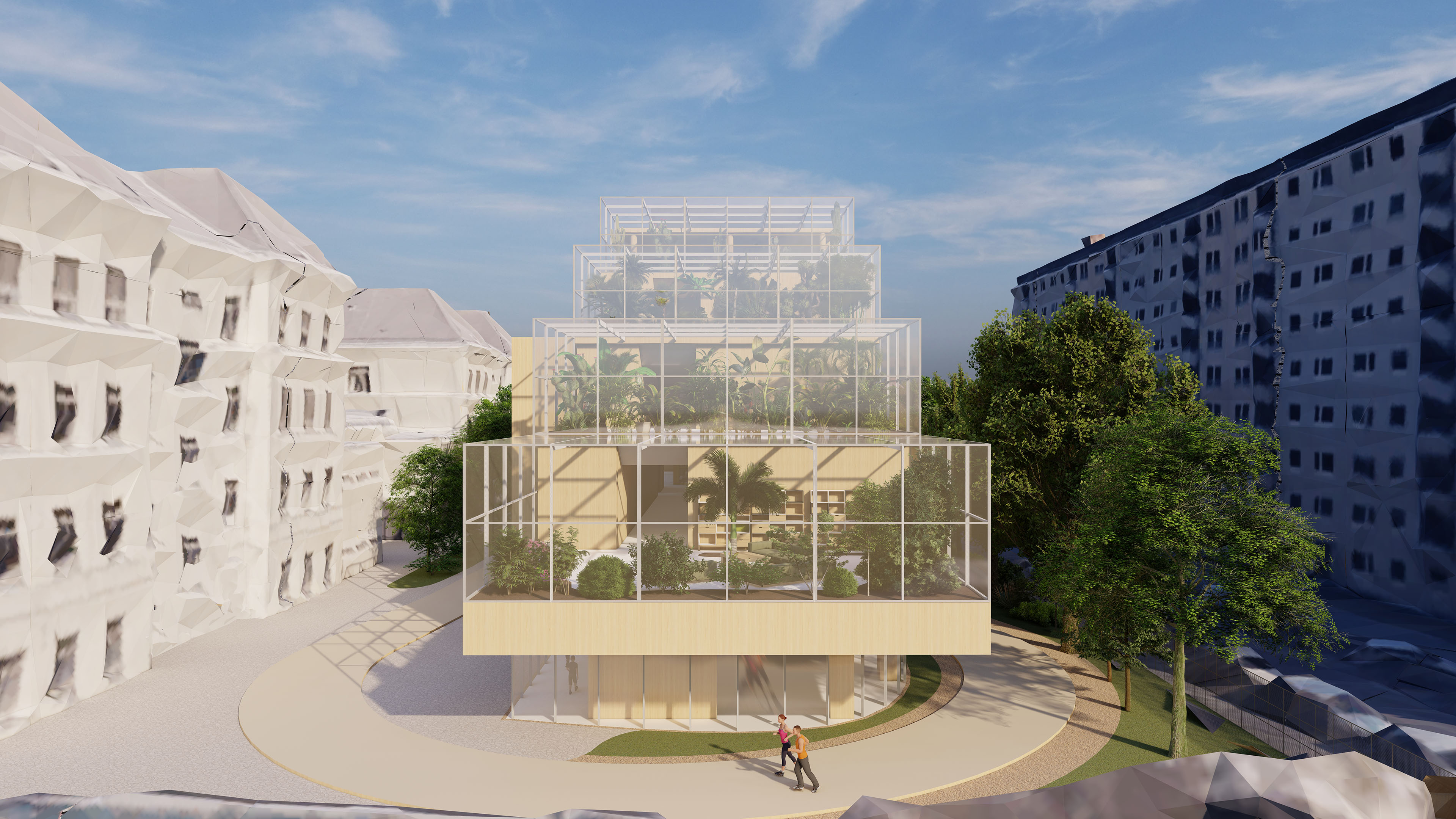 Rozbudowa Szkoły przy Kn&ouml;llgasse 61 w Wiedniu